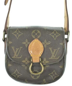 Louis Vuitton Shoulder Bag Brown Beige Cream All over